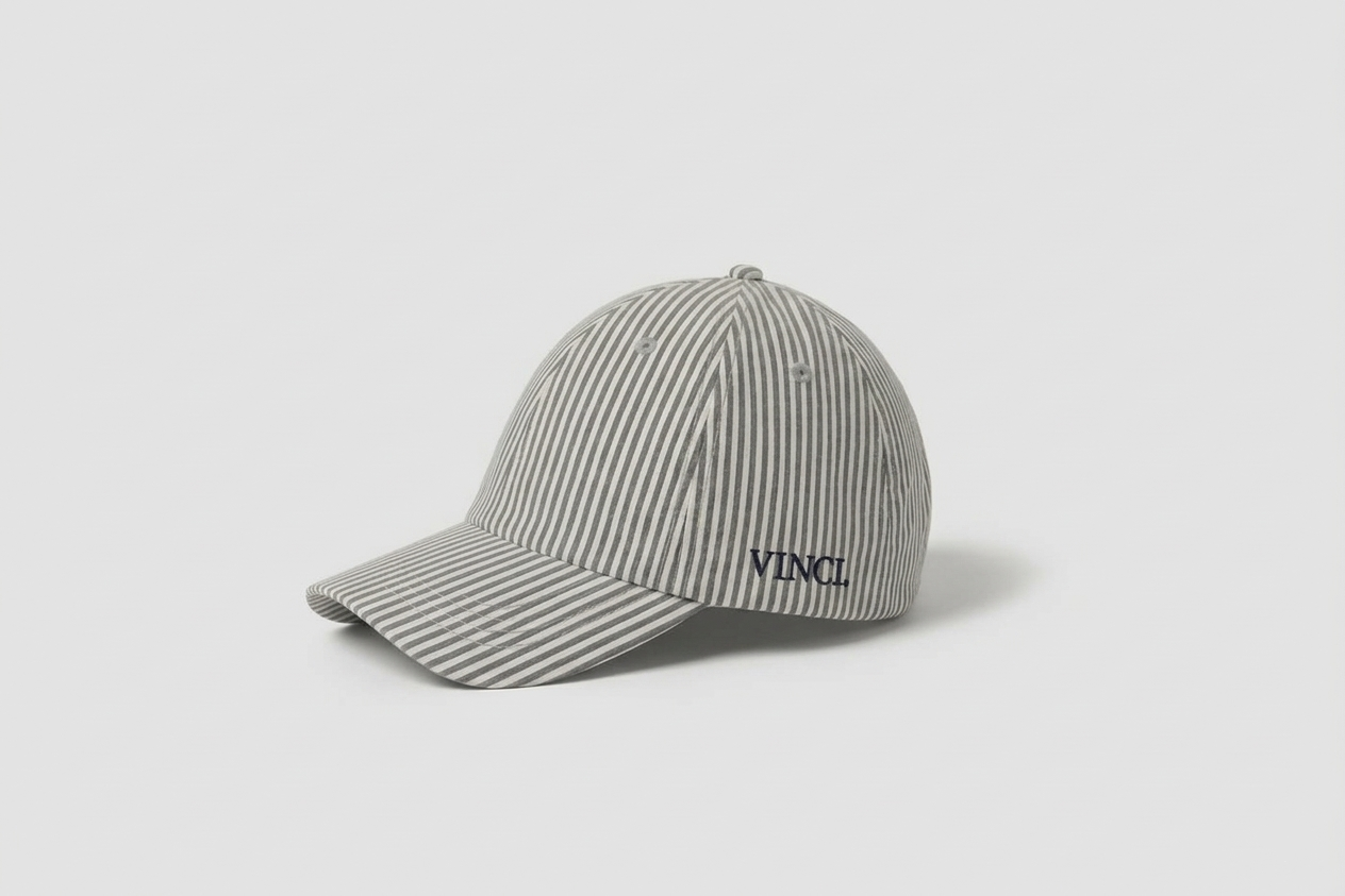 VINCI Striped Cap